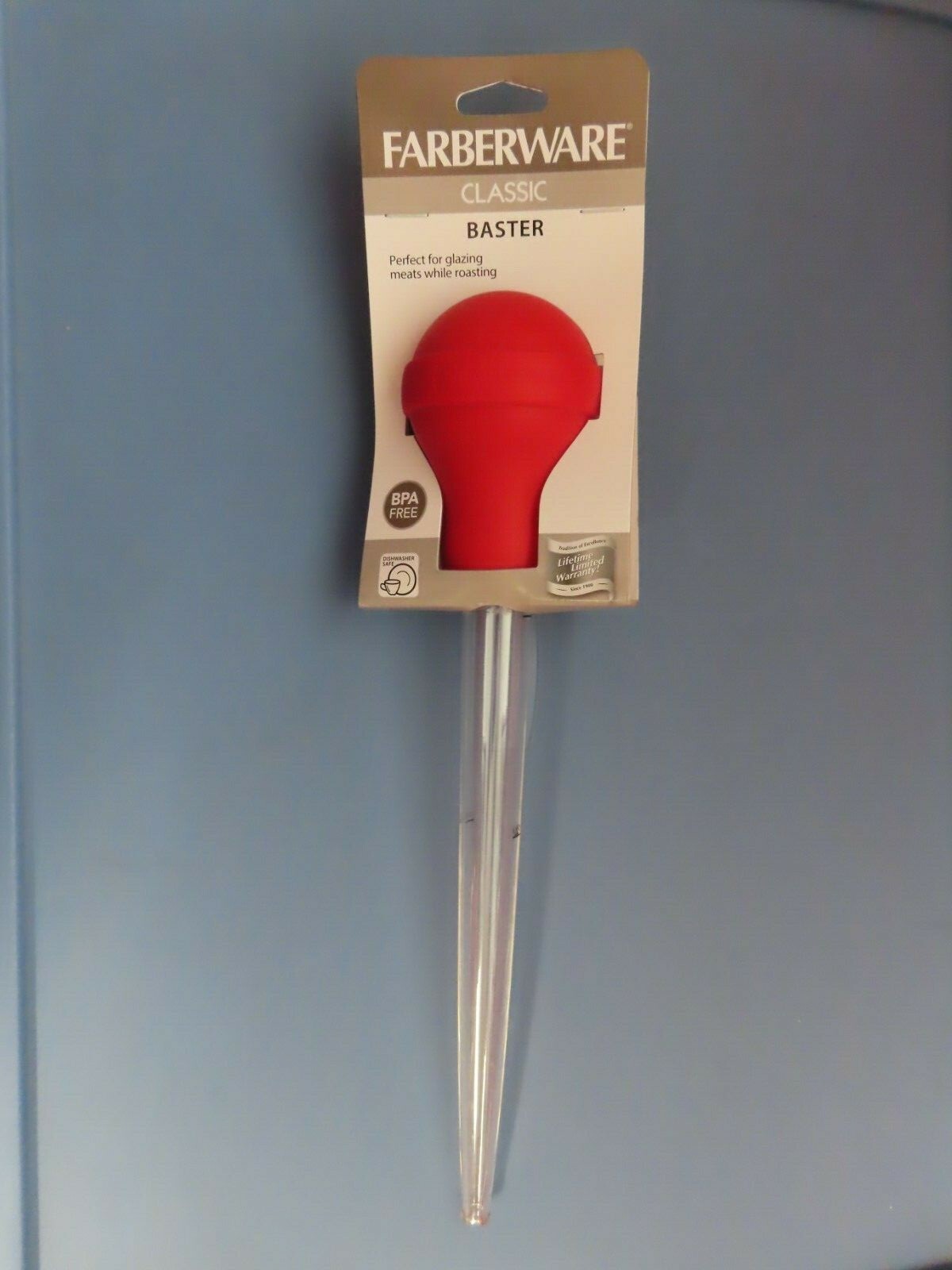 Farberware Baster Red Plastic/Rubber/Silicone #5211675 NEW gallery