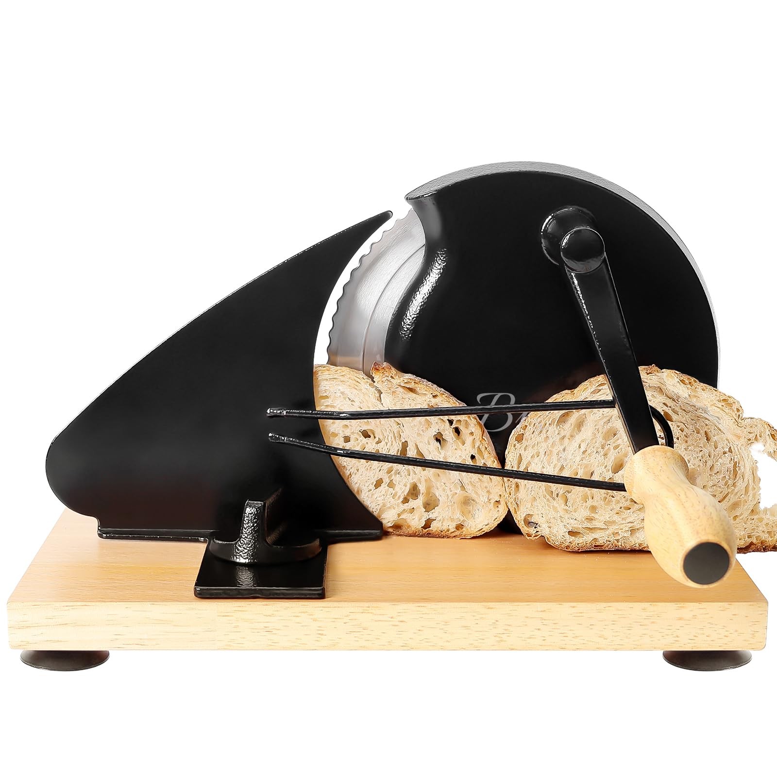Manual Bread Slicer Adjustable Thickness Stainless Steel Blade MBQPJ Brvclon gallery