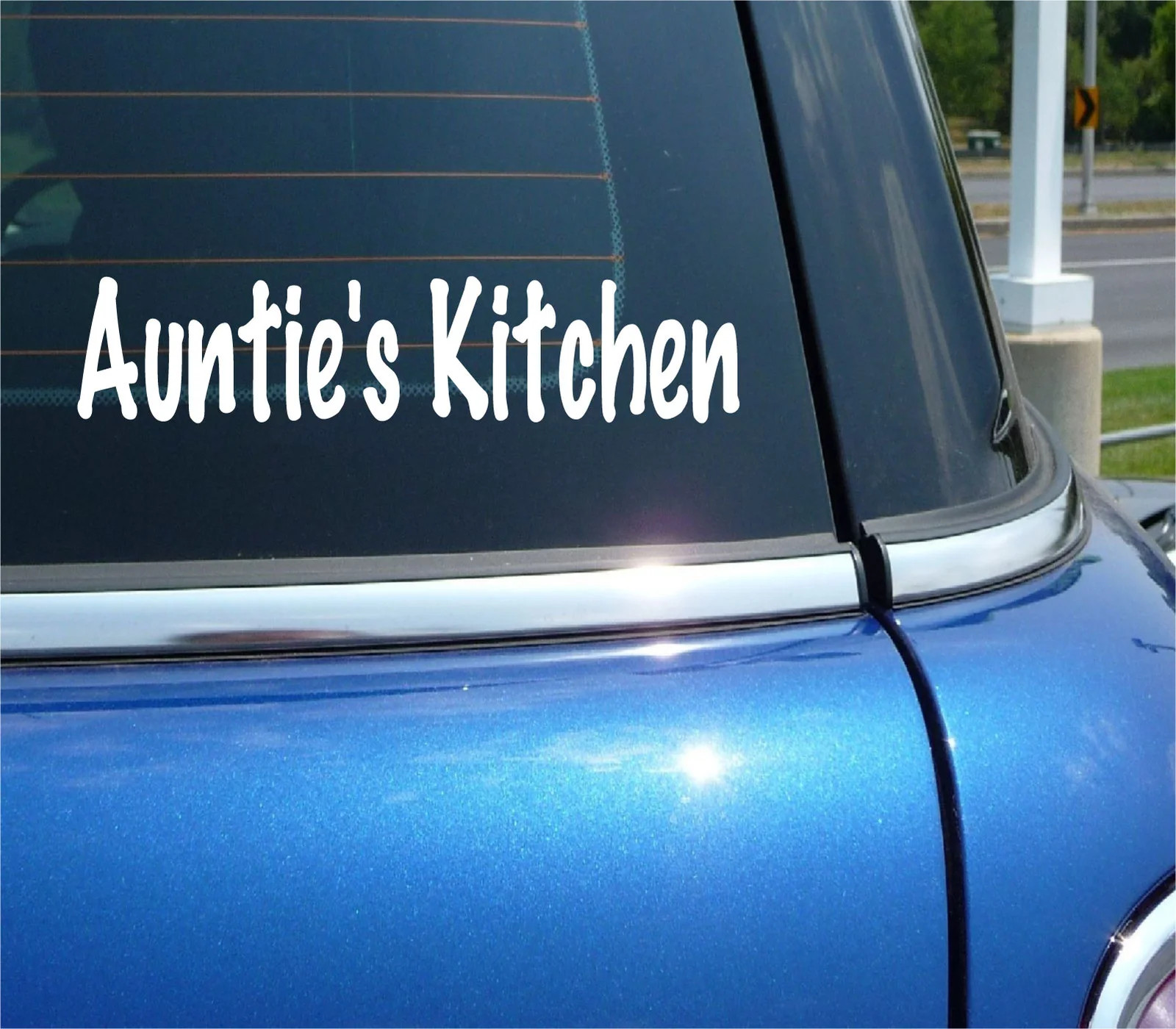 AUNTIES KITCHEN STICKER DECAL FUNNY HAWAII ISLAND SAYING CAR TRUCK WINDOW gallery