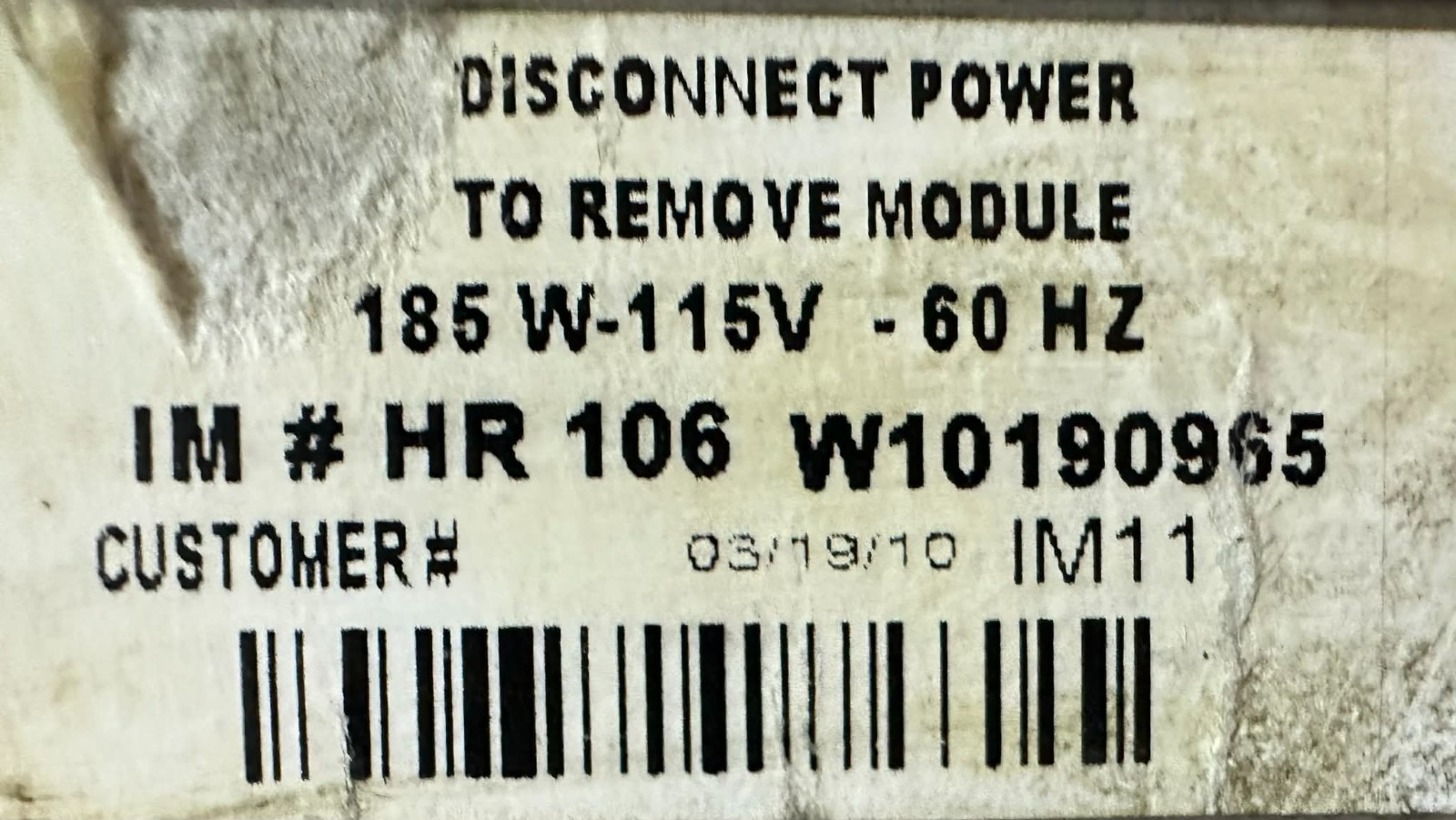 Ice Maker for Whirlpool Refrigerators WPW10190965 W10190965 Icemaker TESTED gallery