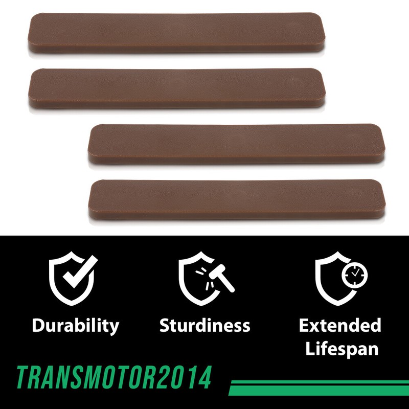 4/8/12 Pack 5.5” Composite Decking boards End Cap Set Kit Brown / Gray gallery