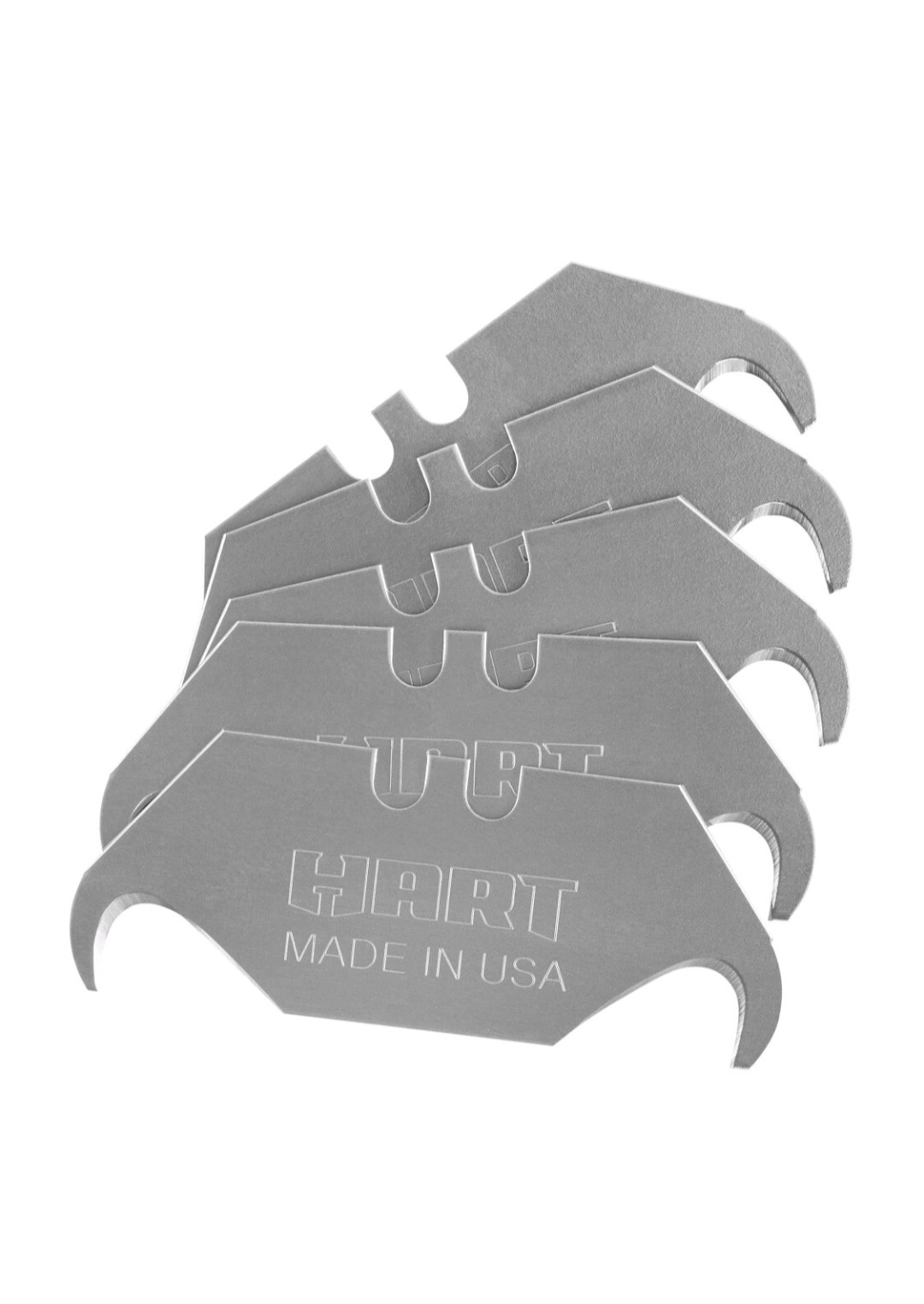 4 Pack- HART Heavy Duty Hook Utility Razor Blades (5 Per Pack) Made In USA- New! gallery