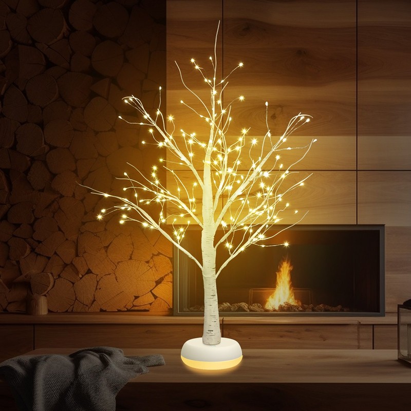 LED Birch Tree Light Waterproof Flexible Branch Indoor Outdoor Holiday Decor﻿ gallery