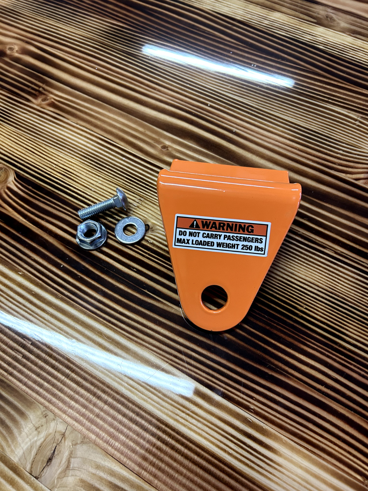 Scag Tiger Cat 2 & Cheetah (48 & 52) Zero Turn Mower Trailer Hitch, MADE IN USA gallery