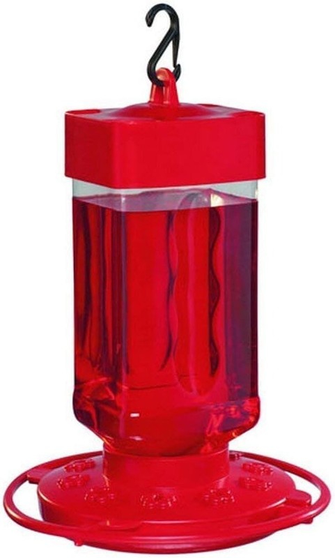 FIRST NATURE HUMMINGBIRD FEEDER 32 OZ WIDE MOUTH #3055 EASY CLEAN - MADE IN USA gallery