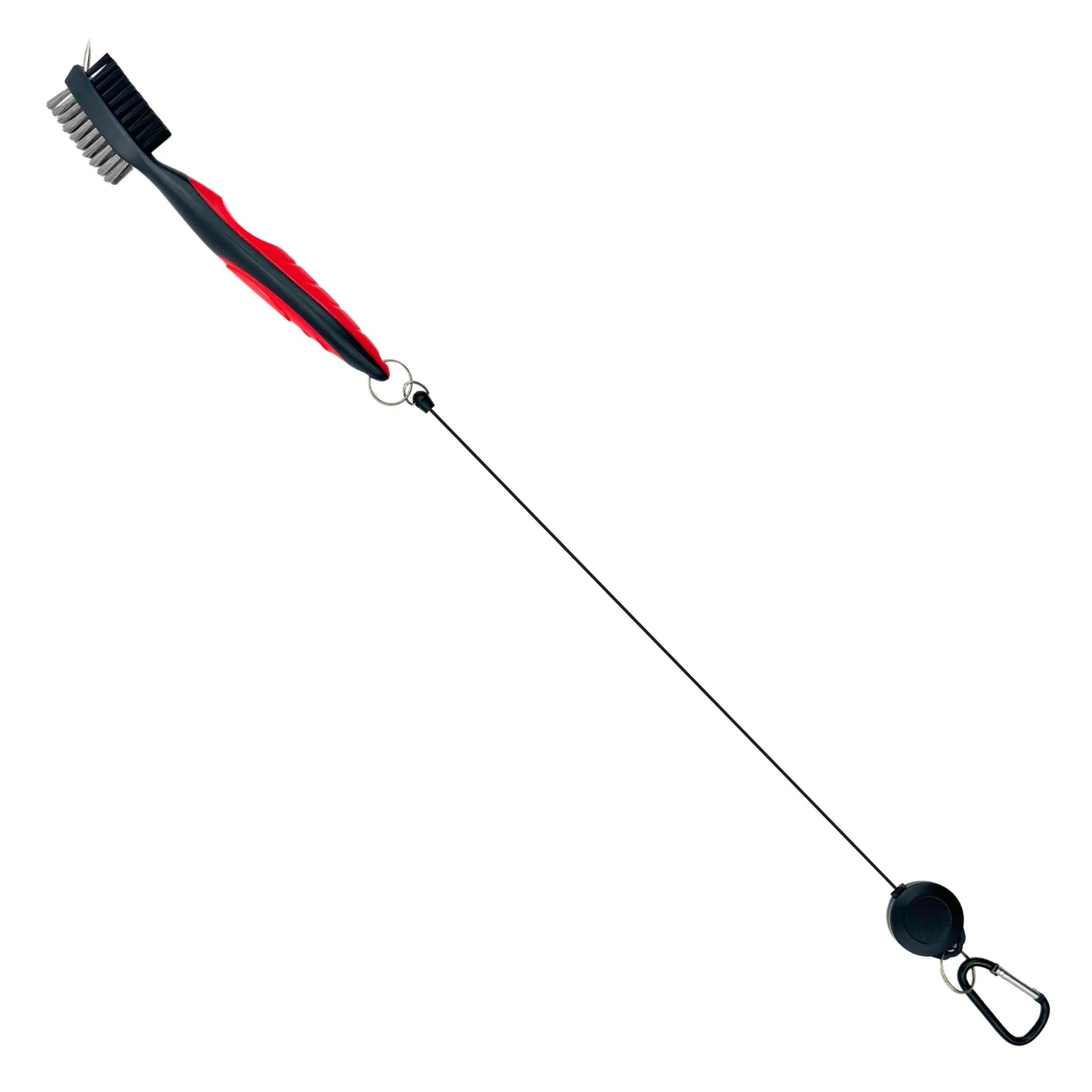 Detect-Ed Metal Detecting Finds Cleaning Brush with Carabiner and Lanyard gallery
