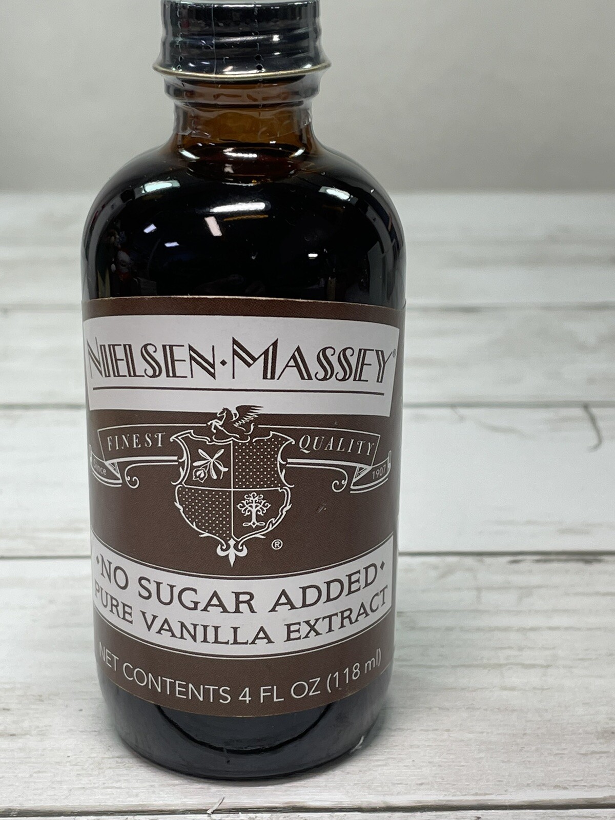 Nielsen-Massey Pure Vanilla Extract, NO SUGAR ADDED, 4 fl. oz., Exp. 008/26 new gallery