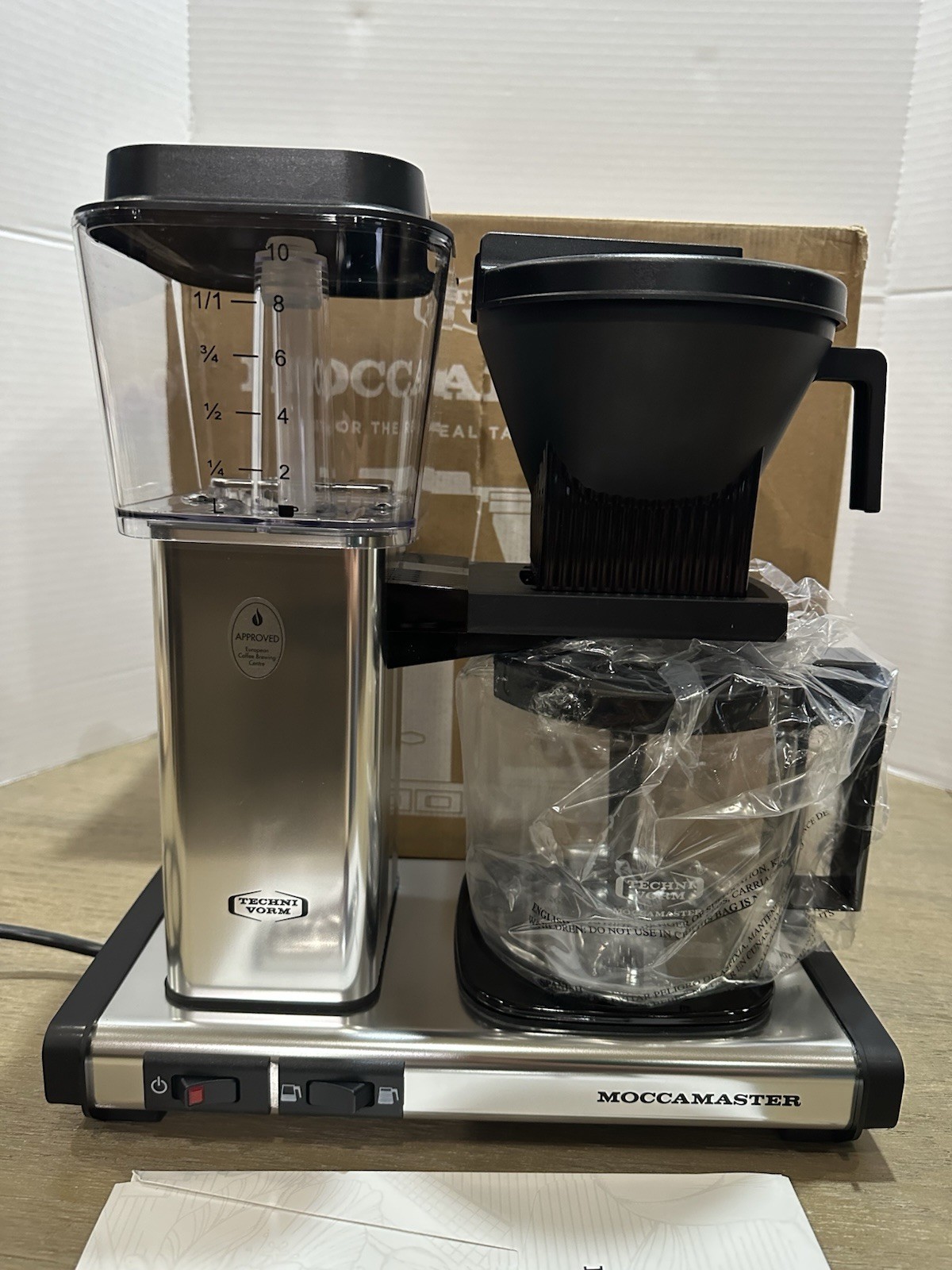Technivorm MOCCAMASTER KBGV Coffee Maker Machine Polished Silver 53941 gallery