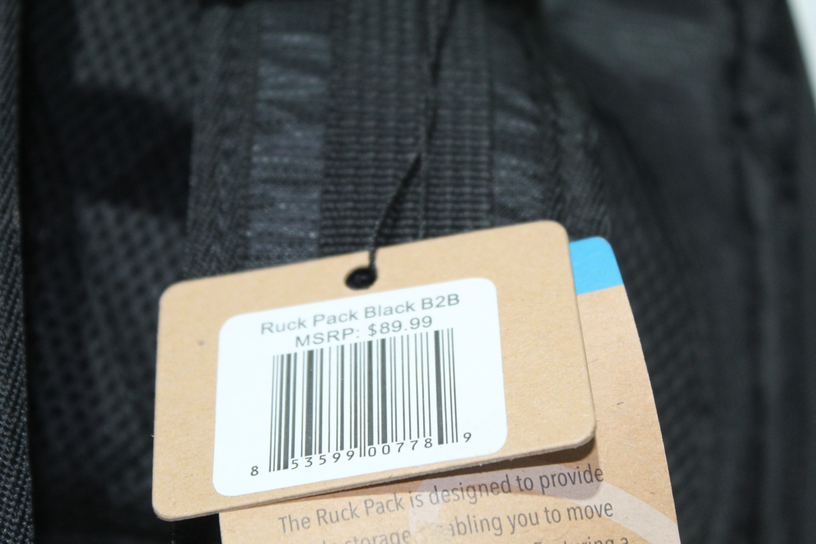Black TechProducts360.com RUCK PACK BACKPACK! 17" 5