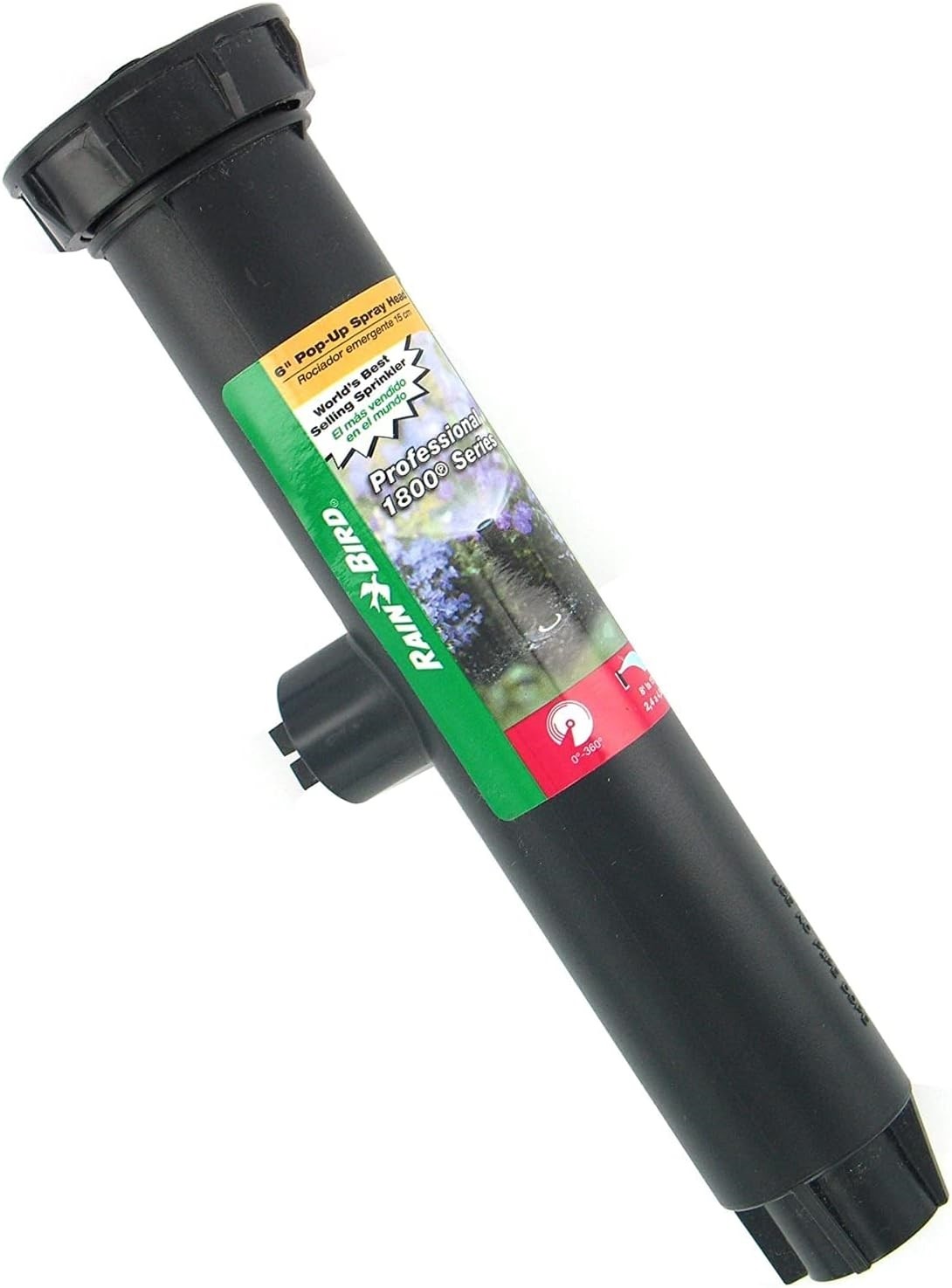 2 Rain Bird 1806 Pop-Up Sprinkler Adjustable 0°-360° 8' - 15' Spray 6" Pop-up gallery