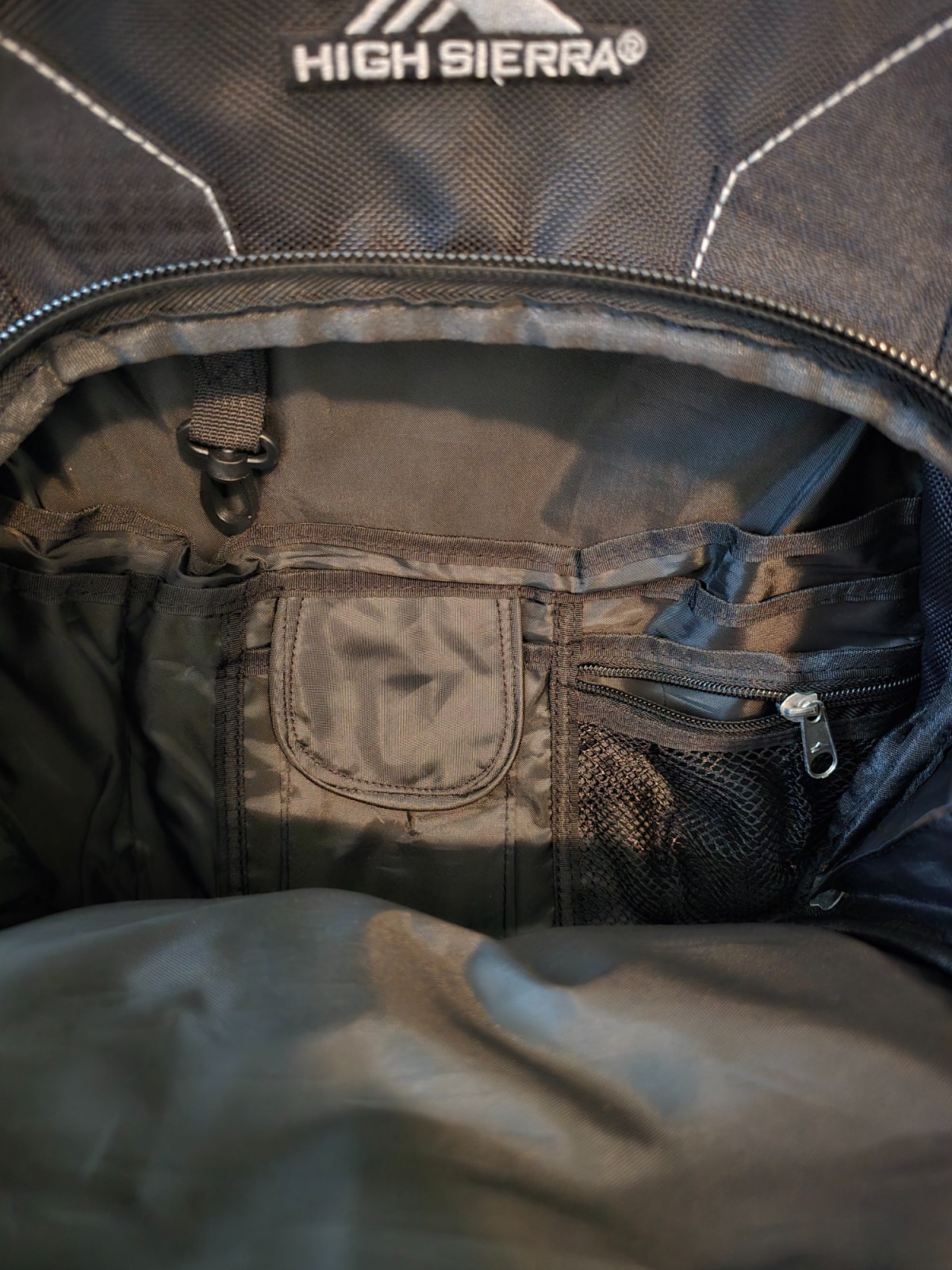 High Sierra Wheeled Daypack Black 5