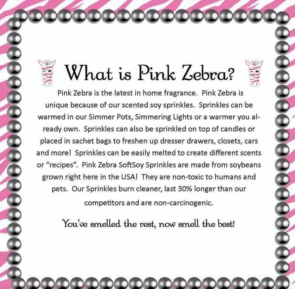 Pink Zebra Berry + Bright Sprinkles soy/wax melts 3.75 oz. Bag gallery