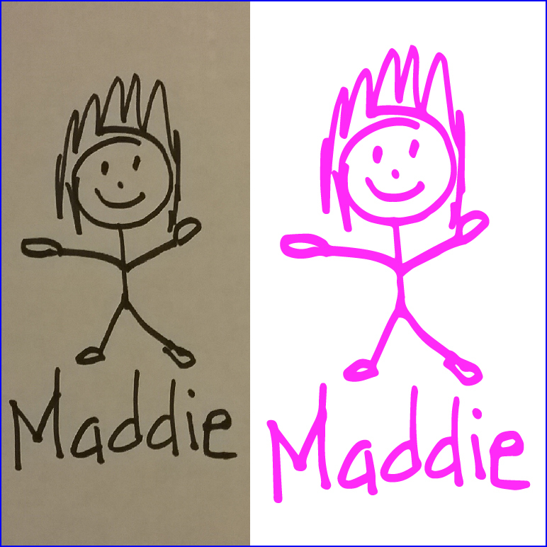 Turn Your Kid Art Into A Decal Custom Child Art Drawing Decal Sticker Car Window gallery