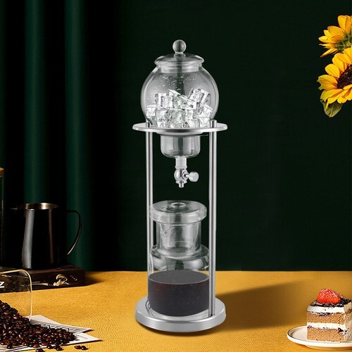 BD-6 Iced Coffee Dripper Coffee Maker Cold Brew Drip Tower 600ml For 6-8 People gallery