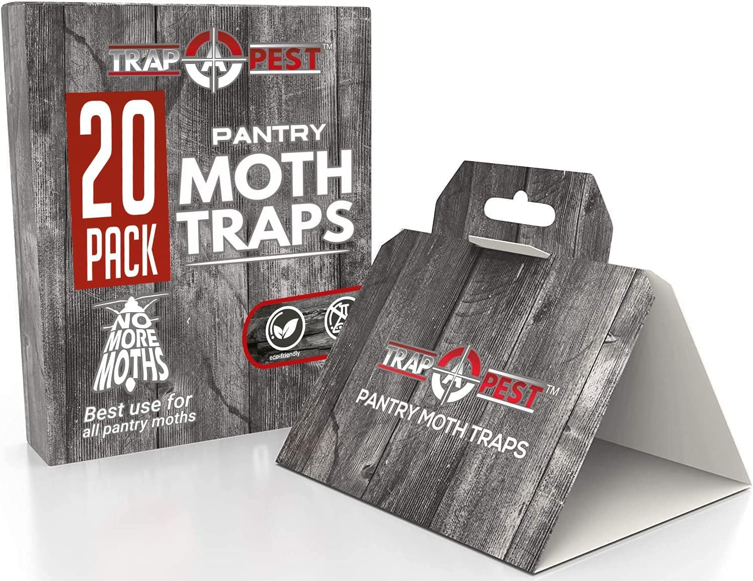 20 Pack Pantry Moth Traps - Safe and Effective for Food and Cupboard - Glue Trap gallery