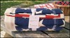 Pottery Barn American Flag Tablecloth 70" x 126" NWT Cotton/Linen July 4th gallery