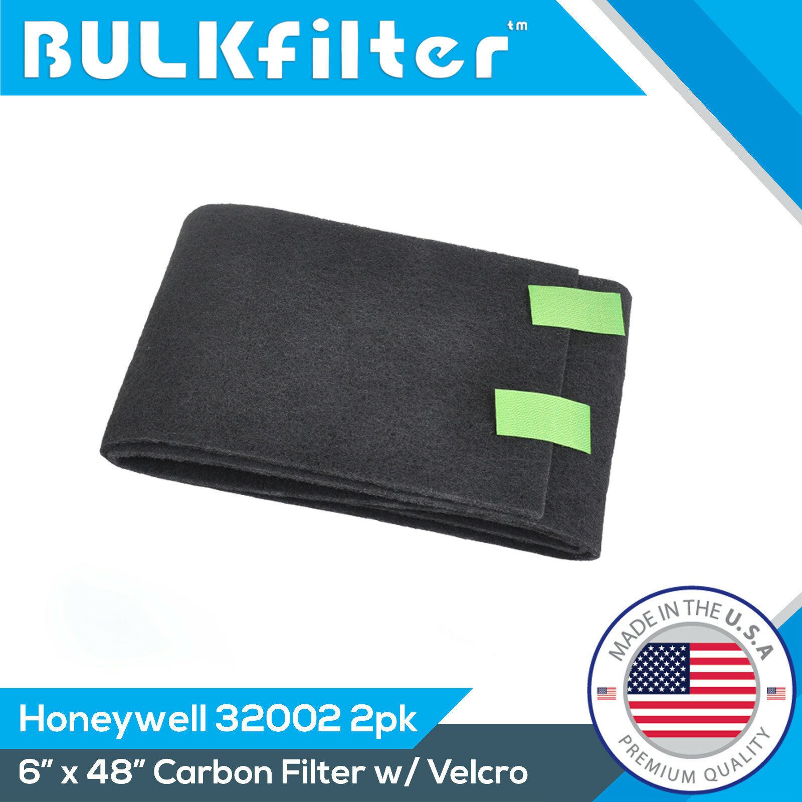 2 Pack Premium Honeywell 32002 Replacement Carbon Filter 6" x 48" by BulkFilter gallery