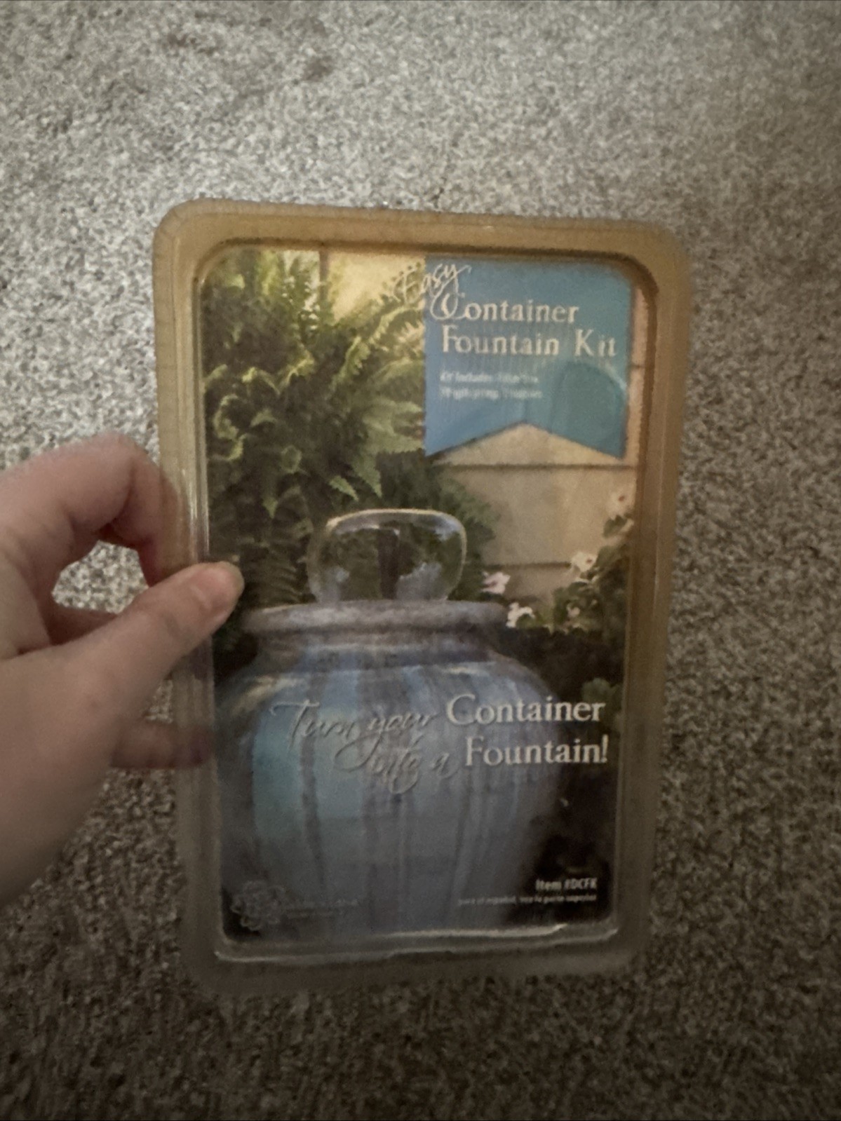 Gardenique New Pond Box Container Fountain Kit- DCFK gallery