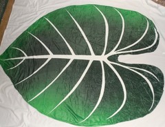 Leaf Shaped Blanket Soft Stylish Sofa Throw Thin Bed Chair Sofa Big 86″ by 60″