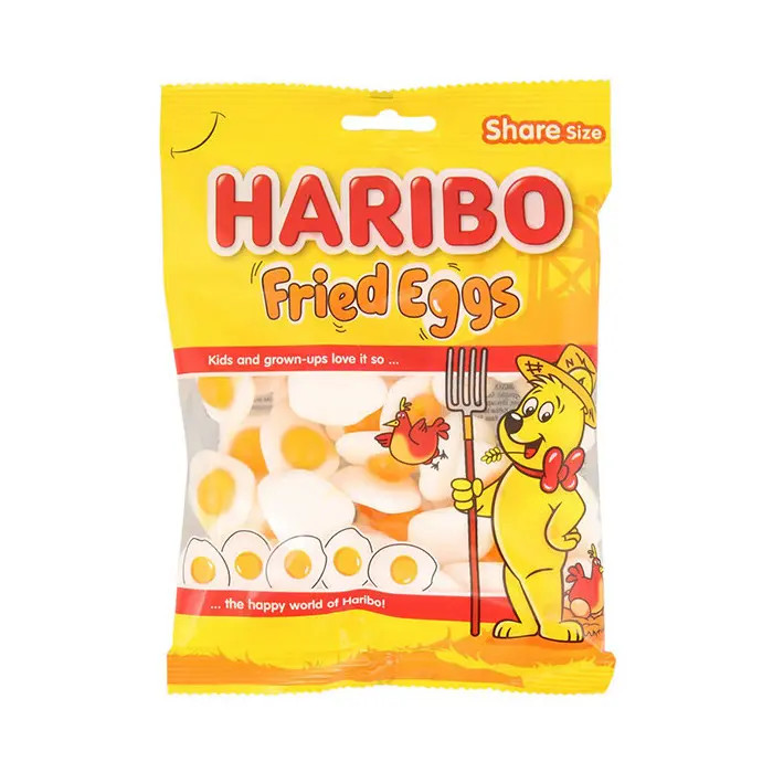 HARIBO gummy bears FRIED EGGS -EASTER 2026 -140g- FREE SHIPPING