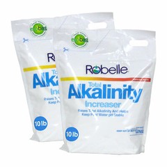 Robelle Total Alkalinity Increaser Swimming Pool Balance Chemical – 20 Lbs.
