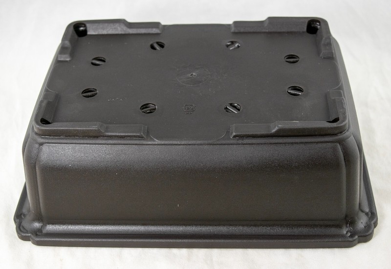 2 Mix Japanese Plastic Bonsai Training Pot, Cactus & Succulent Planter 10"/13" gallery