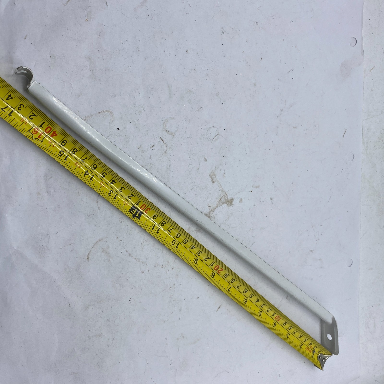 Support Brackets for Wire Shelving, Wire Shelf, White, 16 inch (40 cm) gallery