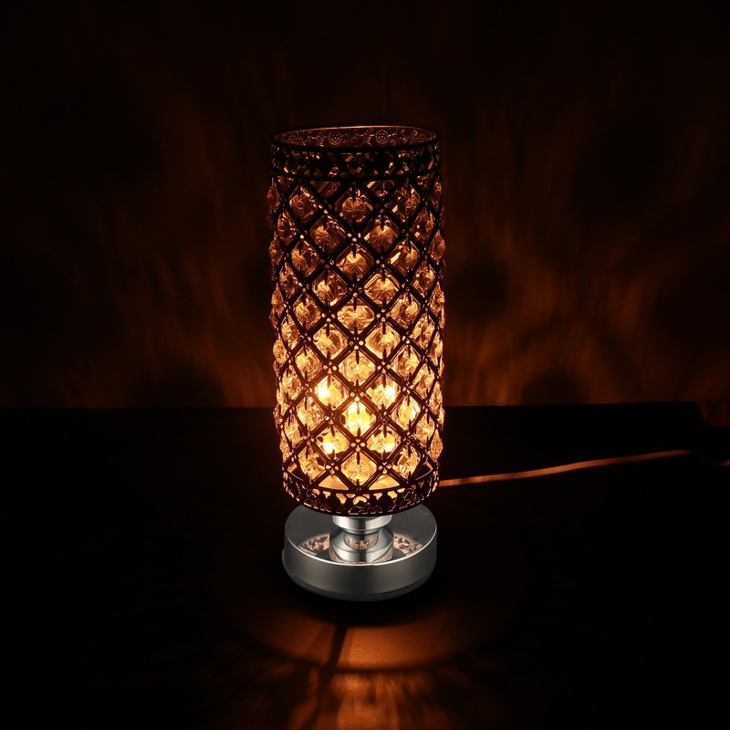 Metal Aromatherapy Lamp & Oil Diffuser - Dimmable LED Light, Perfect Gift gallery