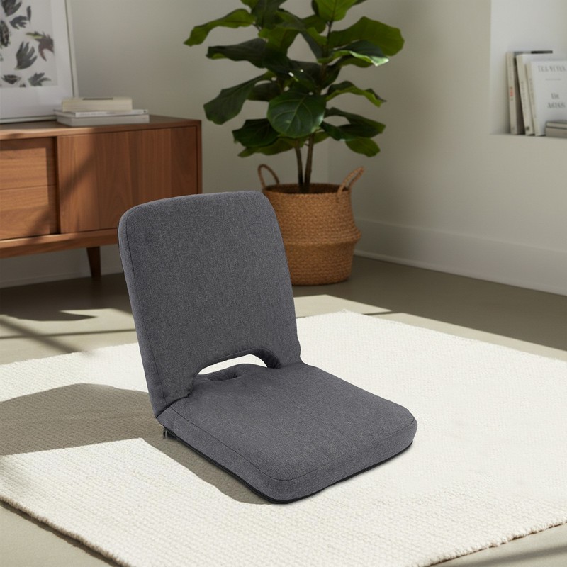 Floor Chair with Back Support Adjustable Floor Chair Foldable Meditation Seat gallery