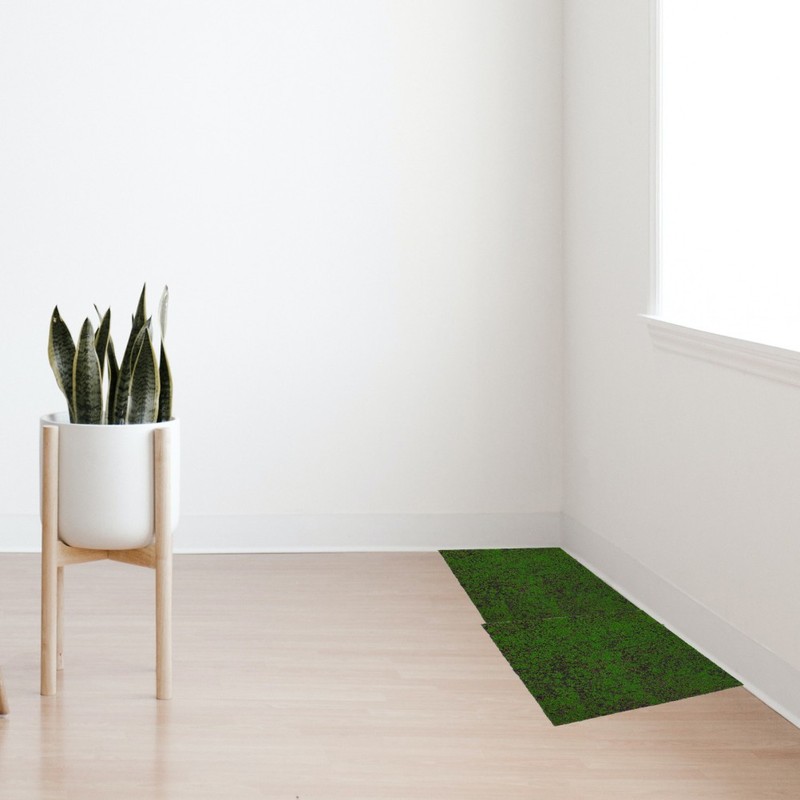 Simulation Moss Mat Green Artificial Turf for Rustic and Farmhouse Garden Decor gallery