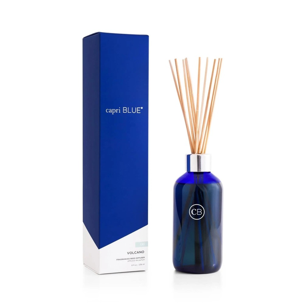 Capri Blue Volcano Reed Diffuser Set - Includes Reed Diffuser REEDS