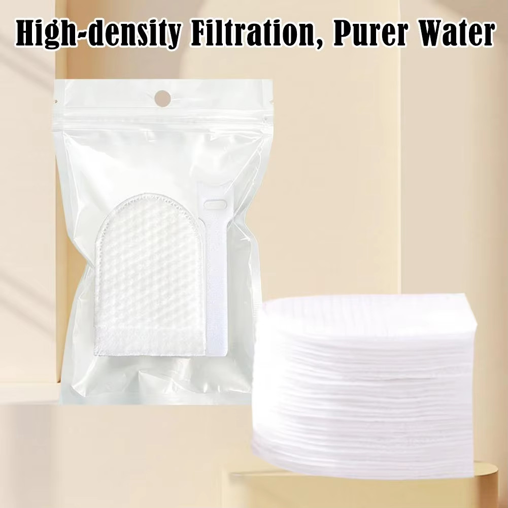 100PCS Cotton Filter Bag For Faucet, DIY Faucet Filter Cotton Bags Water Filters gallery