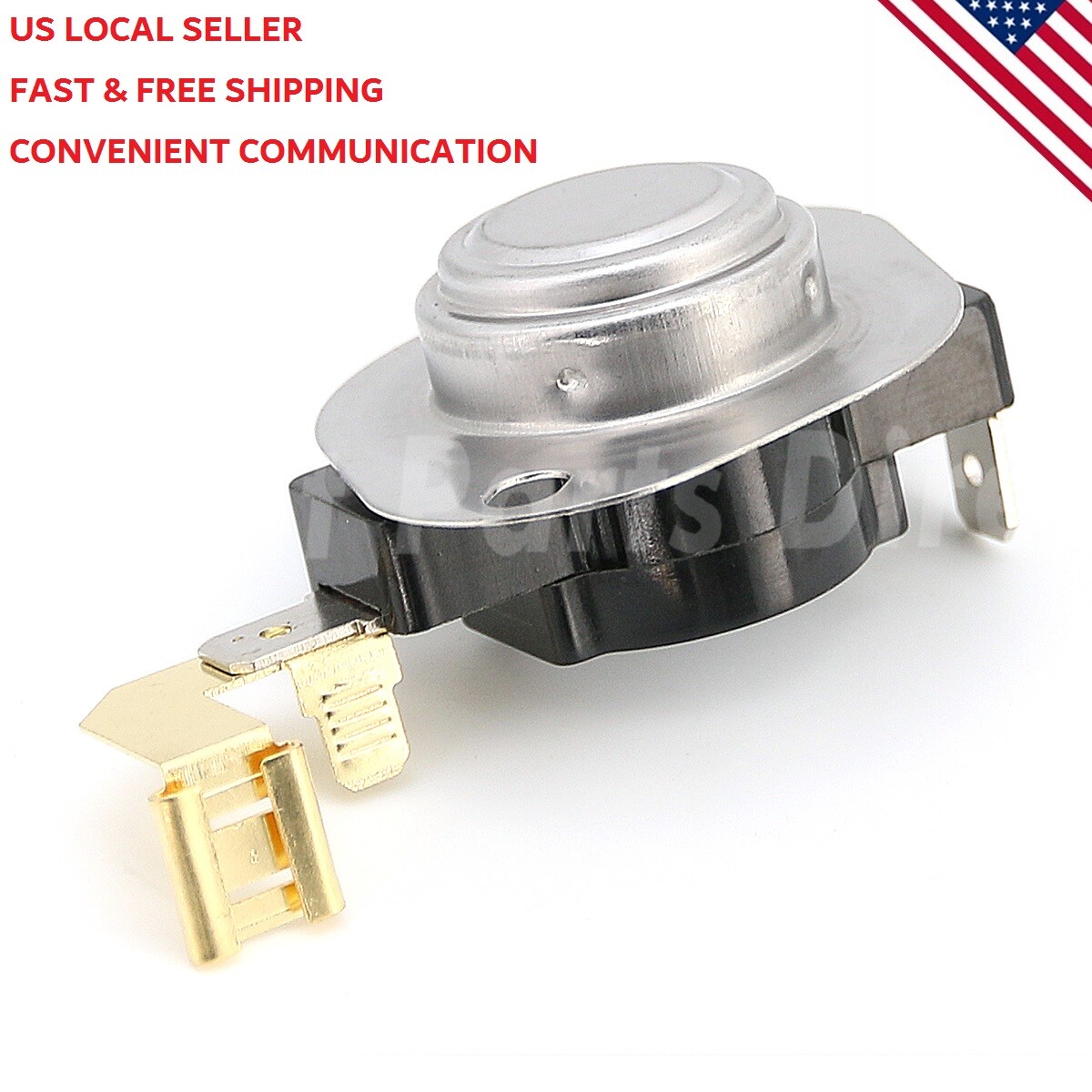 3977767 Dryer Thermostat Replacement part Exact Fit For Whirlpool & Kenmore US gallery