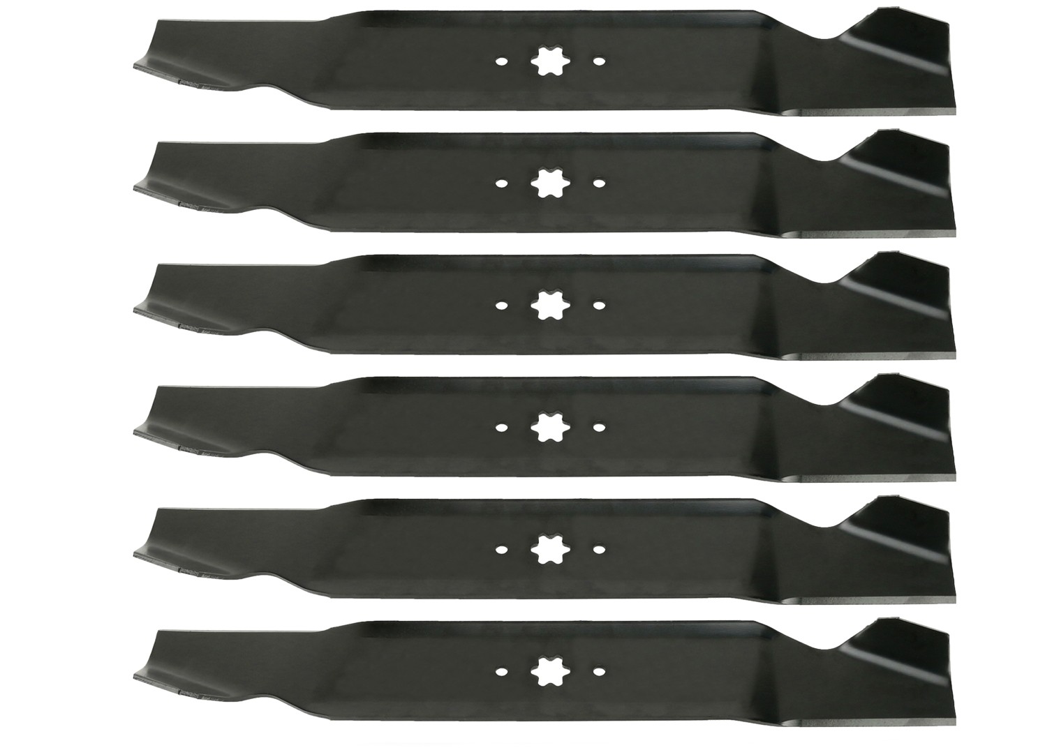 (6) USA Mower Blades® Standard High Lift for MTD 942-0616A 742-0616 742-0616A gallery