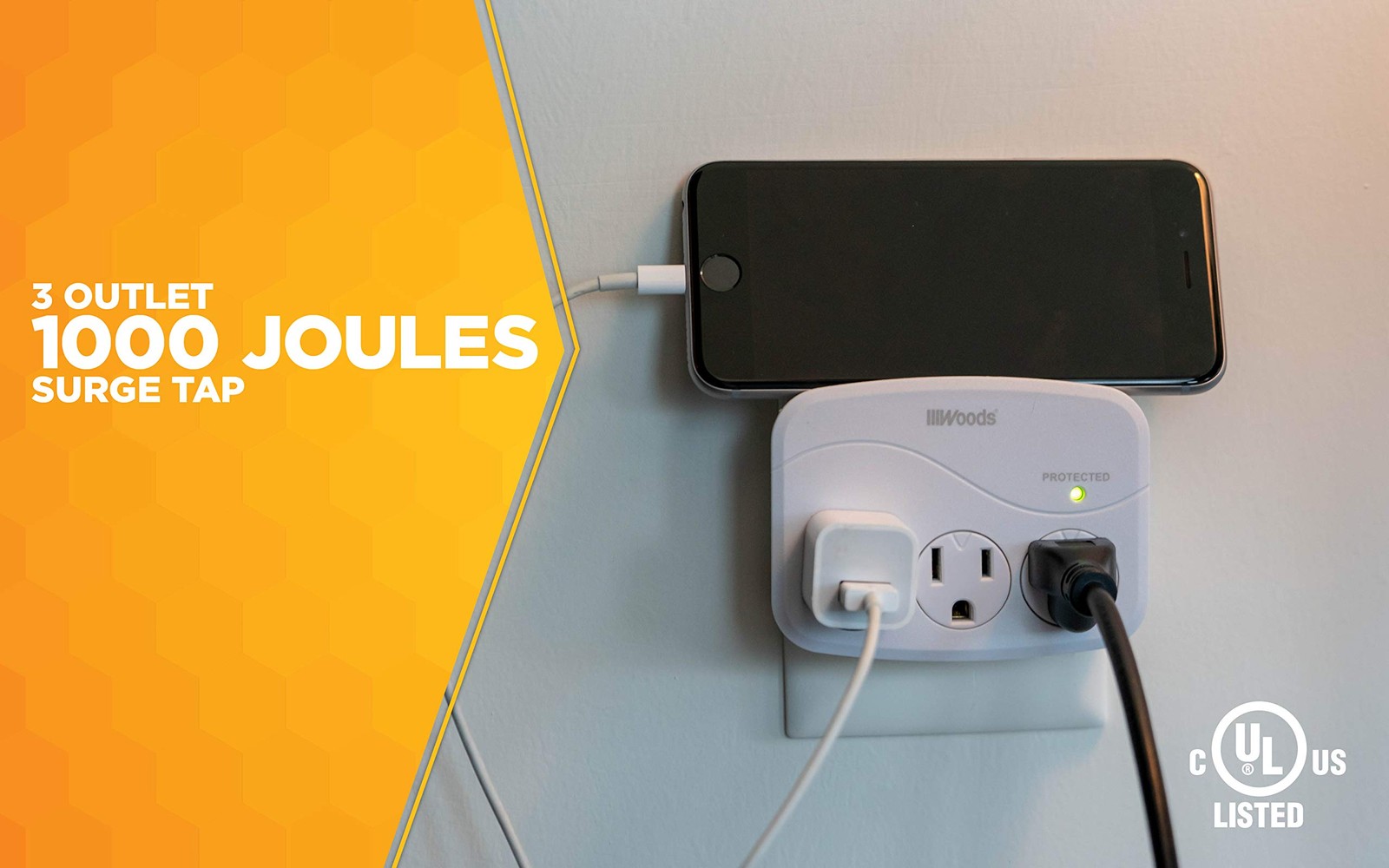Southwire Surge Protector - 3 Power Outlets - 1000J Electrical Overload Prote... gallery