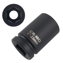 33mm Deep Impact Socket 1 Inch Drive 6 Point Metric Deep Well