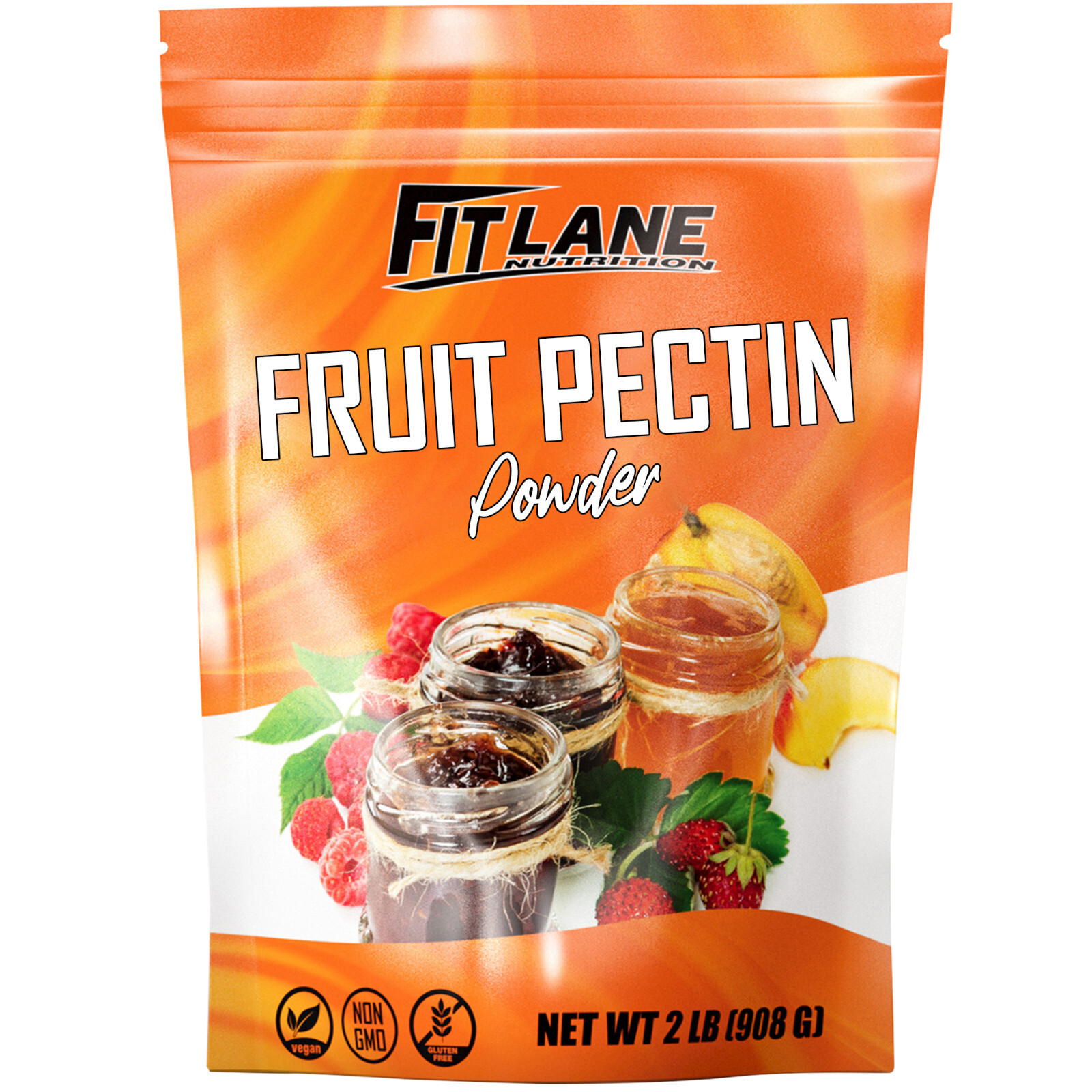 Fruit Pectin Powder for Jams and Jellies. Natural, Vegan and NON-GMO. 2 LB Bag gallery