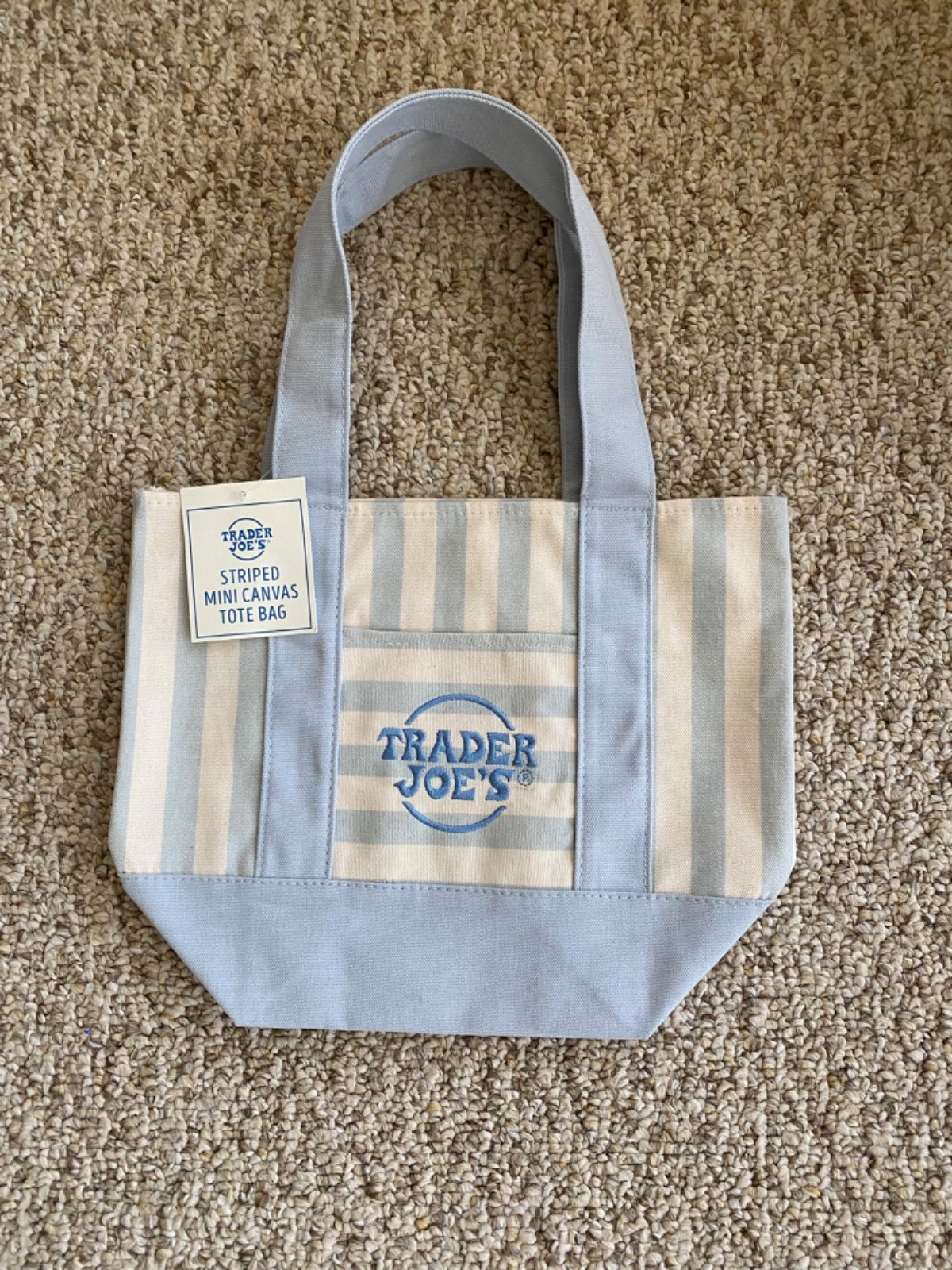 Trader Joe's Summer 2026 Striped Totes - 1 Full 4 Color Mini Set-Limited Edition gallery