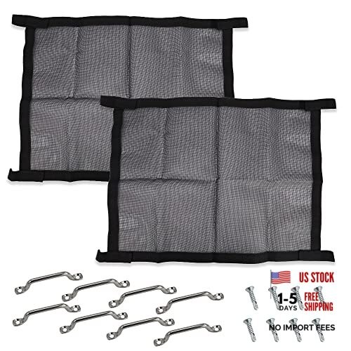 35 Inch Length x 26 Inch Height Horse Trailer Window Screen with Mesh 2 Pack gallery