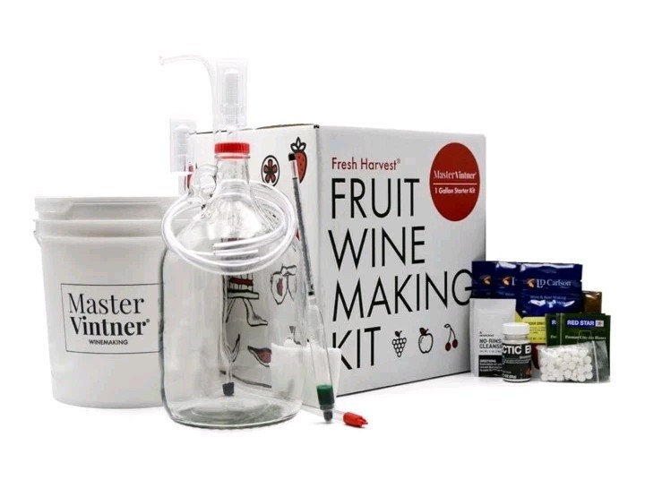 Master Vintner Fresh Harvest One Gallon Small Batch Fruit Wine Making Kit gallery