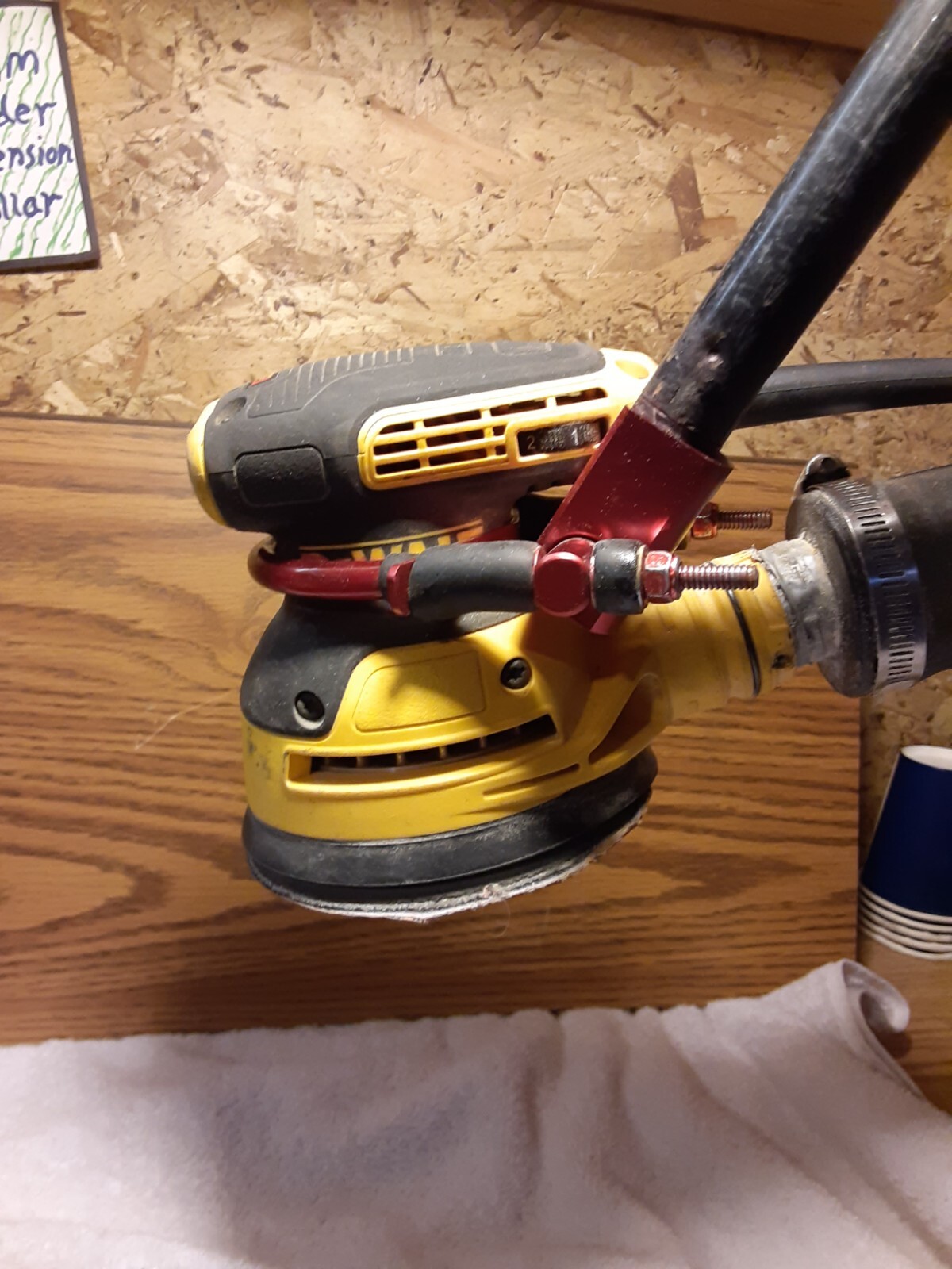 Sand Aid- Orbital Sander Attachment -Extension Pole/Handle Accessory-Pole Sander gallery