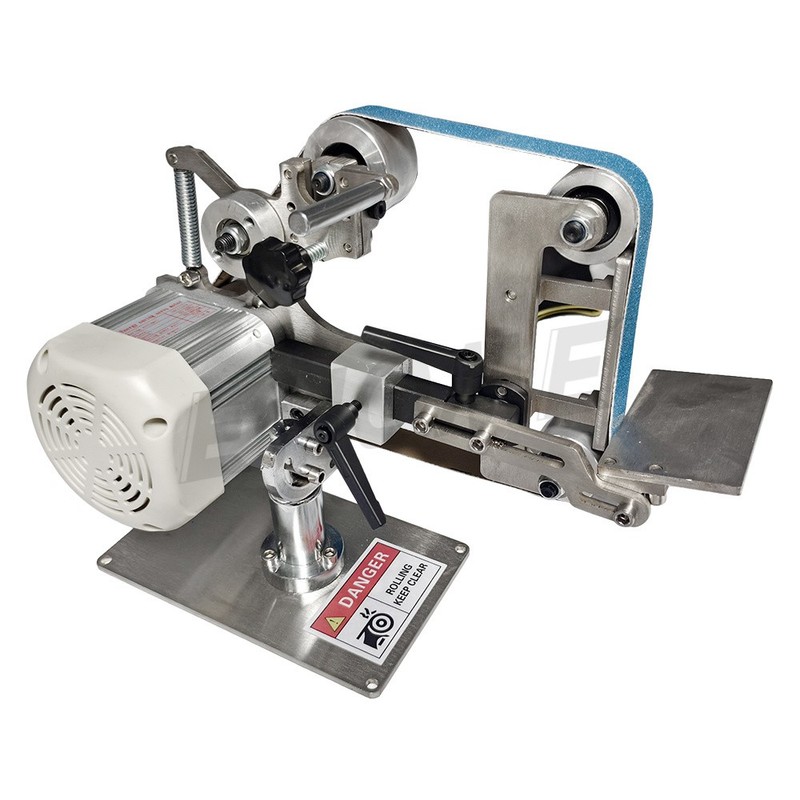 Belt Grinder Sander 30 x 1-Inch Variable Speed with VFD 2 Grinding Moulds gallery