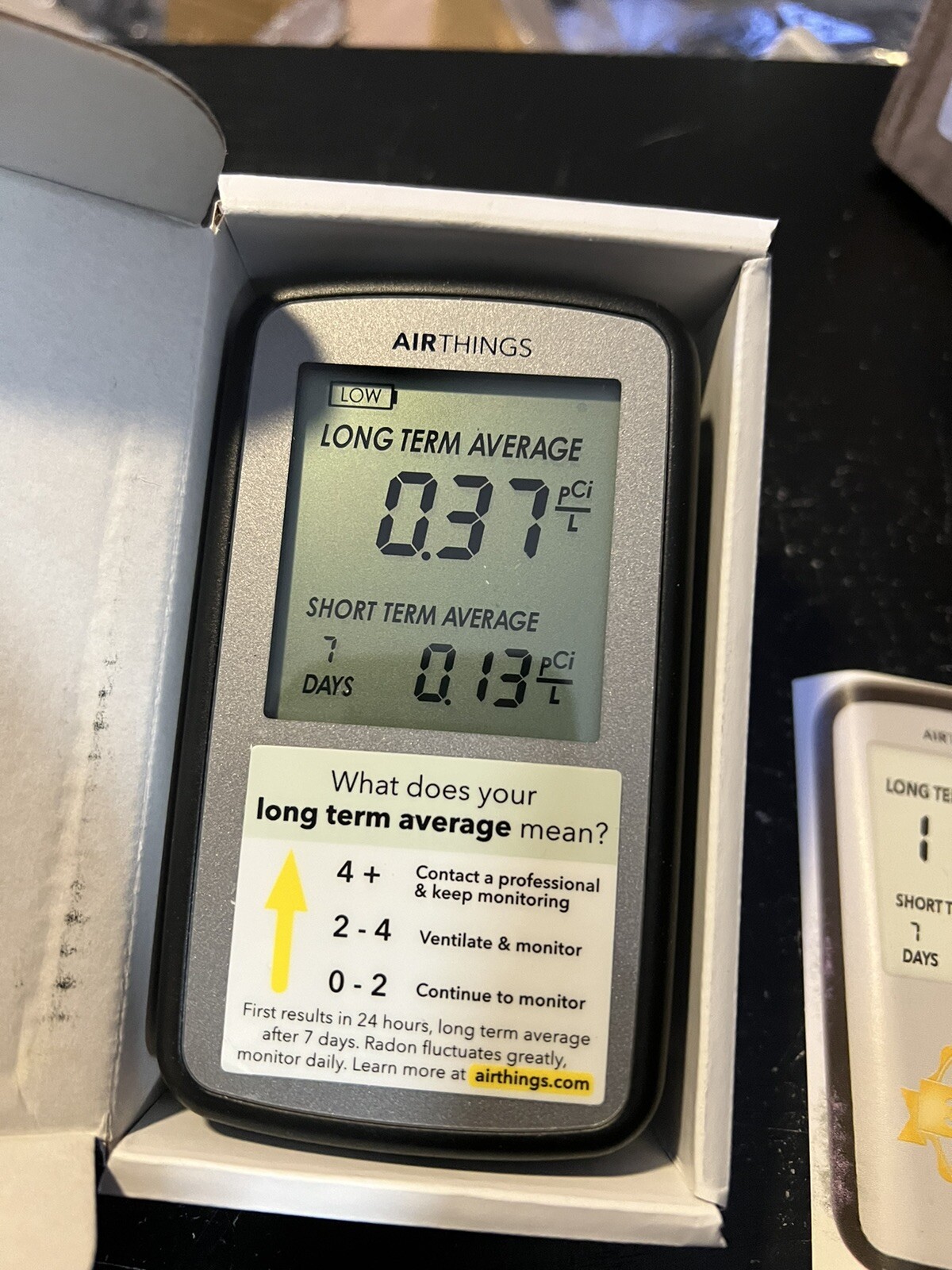 For Airthings 223 Corentium Home Radon Detector gallery