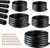 10Ft 5 Sizes Fuel Line Hose Kit - 3/8" 5/16" 1/4" 1/2" 3/16" ID NBR Rubber Fuel gallery