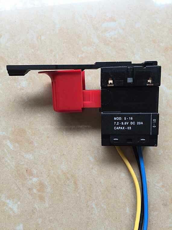 1PC For Electric Tools CAPAX03 7.2V-9.6V DC 20A Trigger Switch gallery