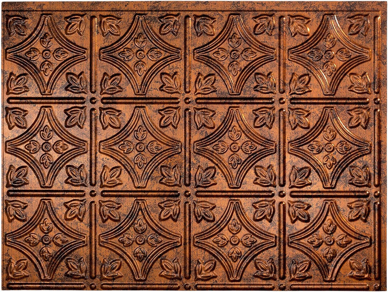 FASÄDE Traditional Style/Pattern 1 Decorative Vinyl Backsplash 15 Sq Ft Kit in M gallery