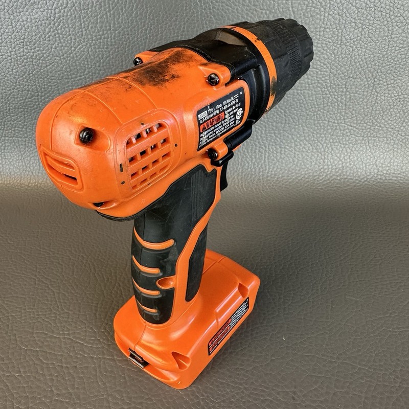 BLACK+DECKER 20V MAX Cordless Drill/Driver (LDX120C) Battery Not Included WORKS! gallery