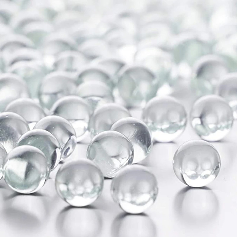 20pcs Transparent Solid Glass Marbles 10/14/16mm Slingshot & Games - NEW gallery