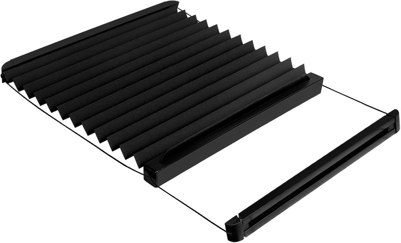 Thin Shade Ready RV Entry Door Window Lippert Prepped 12''x21'' Pleated Blinds gallery