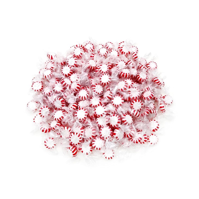 Peppermint Starlight Mints Hard Candy Bulk Pack 2 Pounds About 180 Count gallery